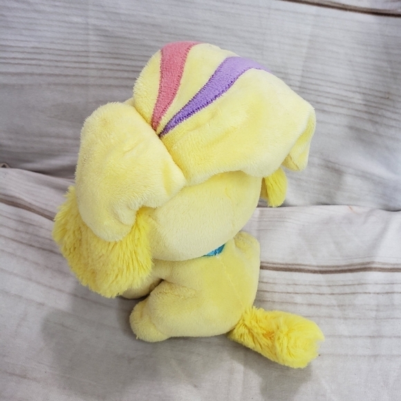 Nickelodeon Sunny Day Doodle Yellow Dog 6 Inch Plush Stuffed Animal No Tag - Picture 5 of 6